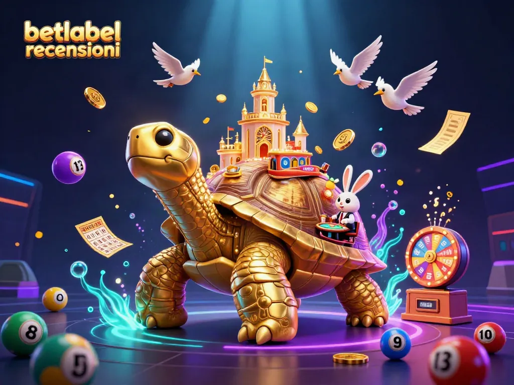 Engaging betlabel recensioni visuals showcasing vibrant casino atmosphere and dynamic lottery elements.